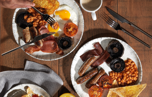 UNLIMITED BREAKFAST FOR £9.99