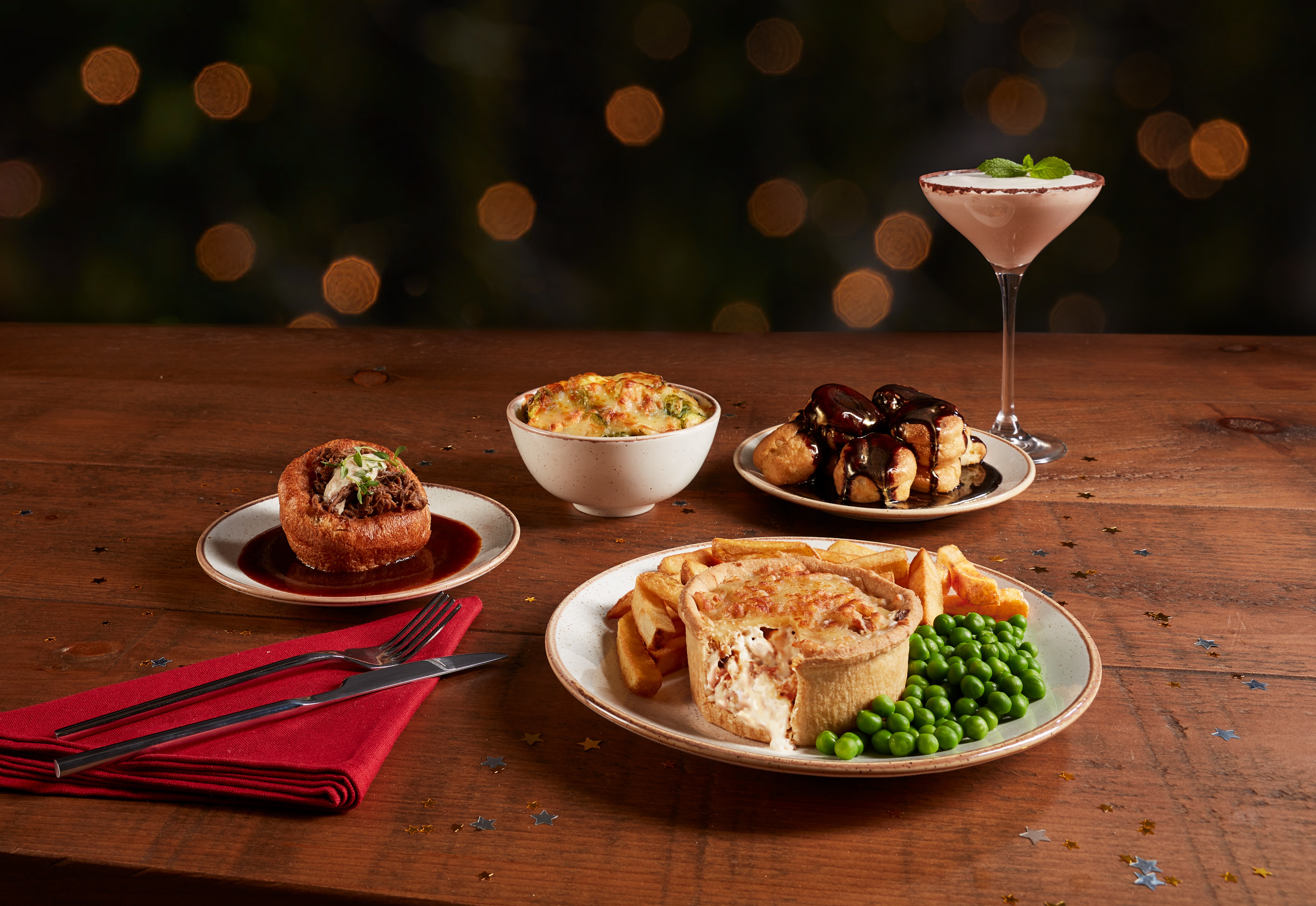 Festive meals at Whitbread Inns