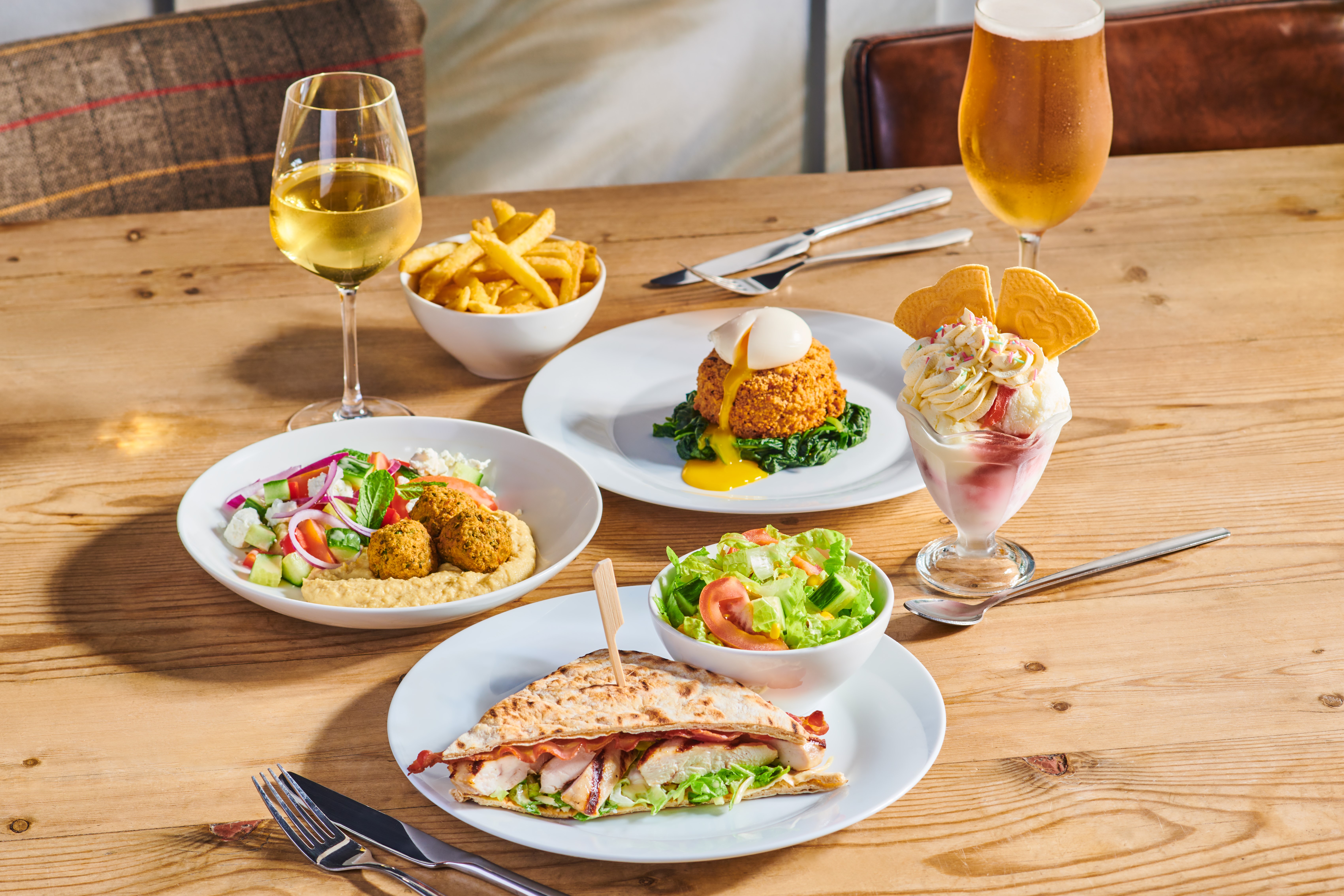 NEW LUNCH DISHES