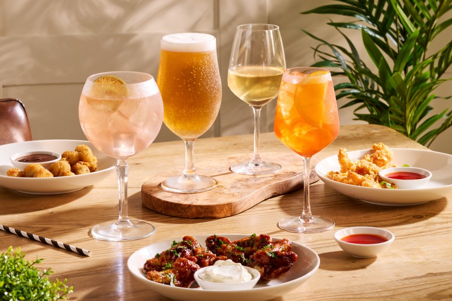 whitbread Inns new drinks menu 
