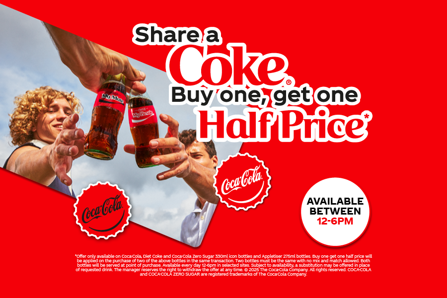 SHARE A COKE OFFER