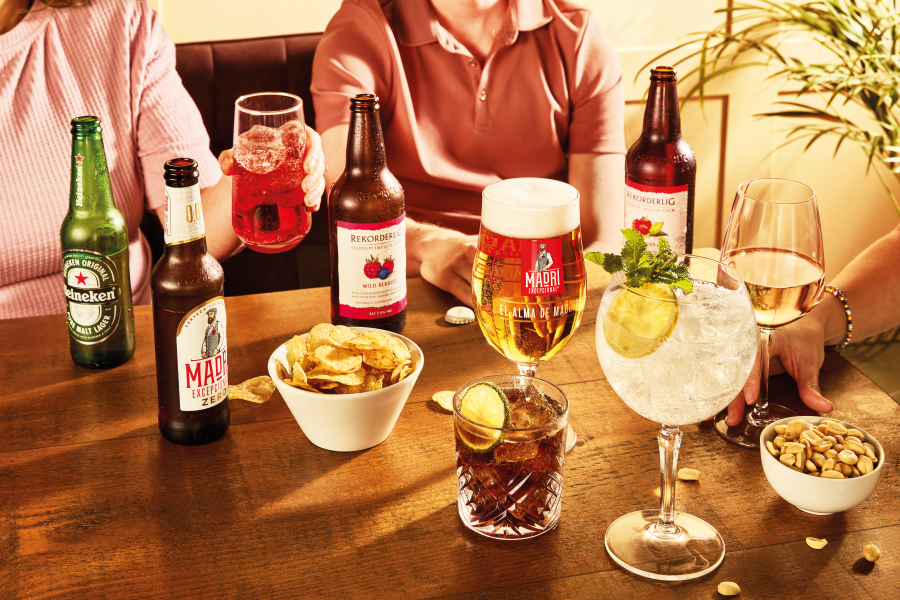 whitbread Inns new drinks menu 